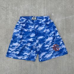 Eric Emmanuel Blue Mesh Shorts