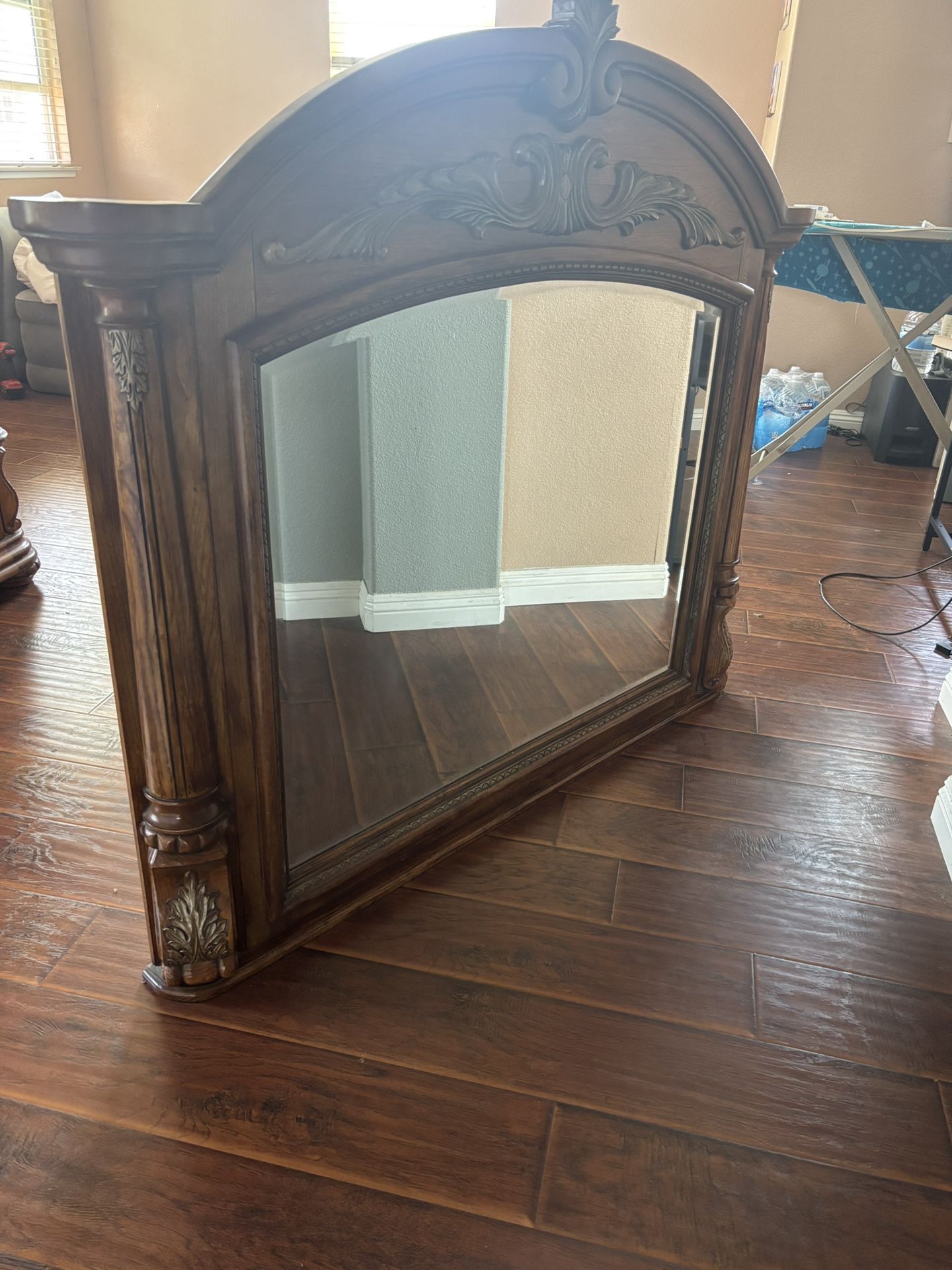 Heavy Duty Wooden Mirror