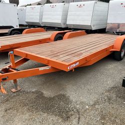 New Carson 7x20 Heavy Duty Trailer with Ramps 14k gvwr