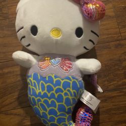 Hello Kitty, mermaid plush