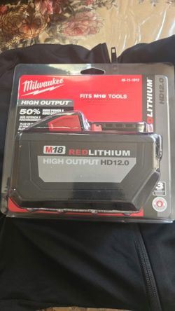 Milwaukee M18 High Output HD12.18V Lithium Ion 12.0Ah Battery