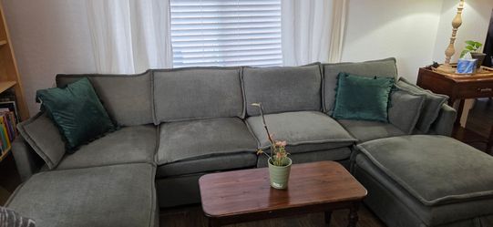 GREEN COUCH FOR SALE
