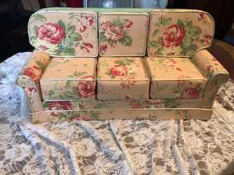 Doll Sofa handmade - fits American Girl sized dolls