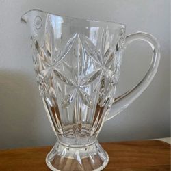 Lenox Pitcher Shooting Star Full Lead Crystal 40oz