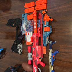 Nerf gun collection 