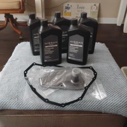 Genuine Nissan CVT Transmission Fluid And Pan 