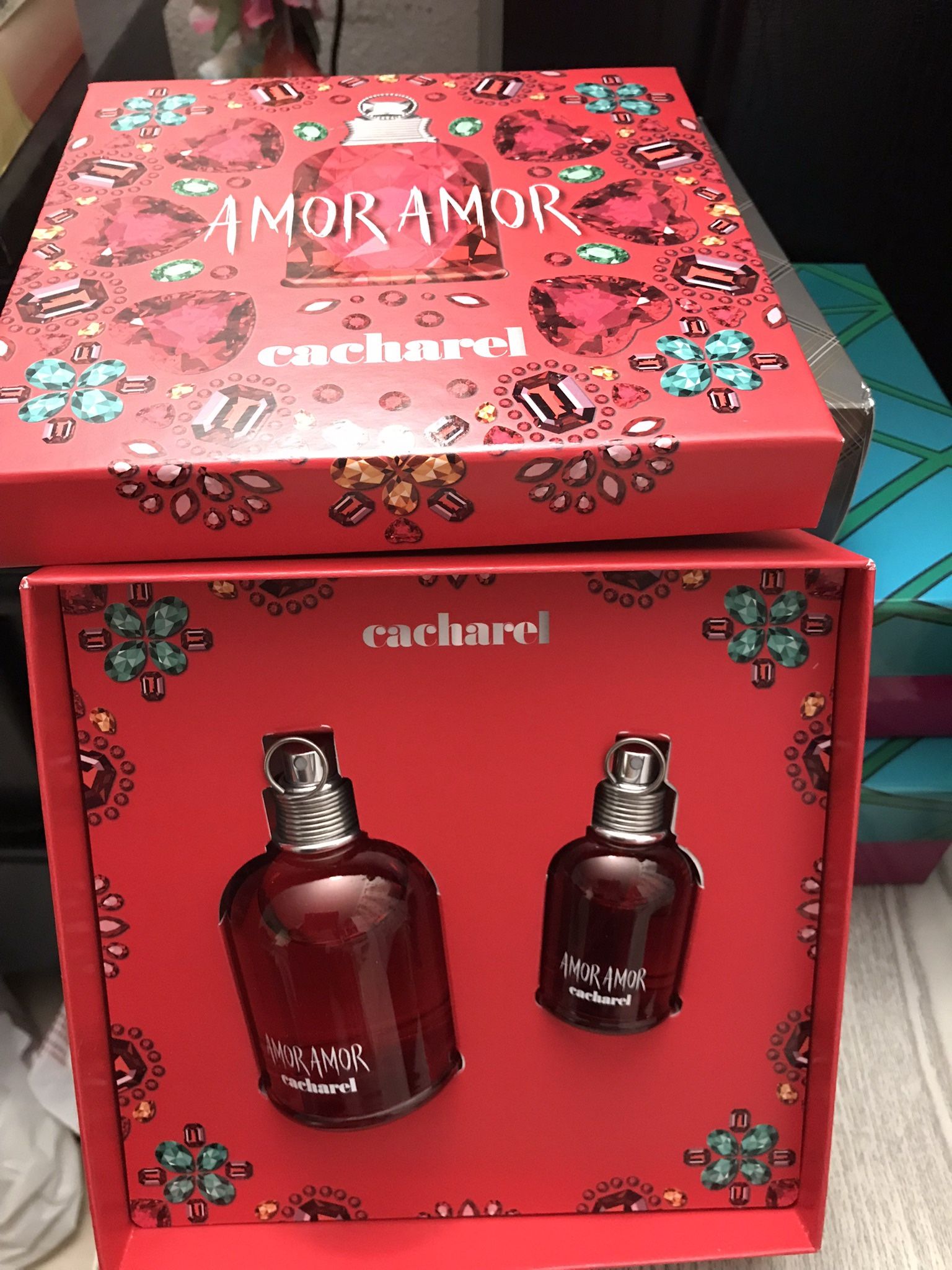 Amor Amor Cacharel 3.3z eau de perfume 1.0 inches z eau de perfume 