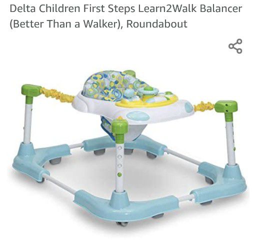 Delta Children First Steps Learn2Walk Balancer (Better Than a Walker), Roundabout

. Brand New In Box.