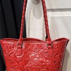 Patricia Nash Leather Handbag