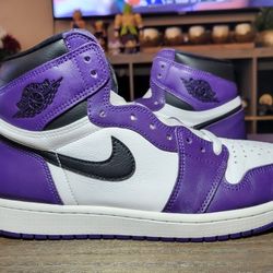JORDAN 1 RETRO HIGH 'COURT PURPLE 2.0' (2020)