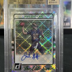 Jared Goff rookie auto /25