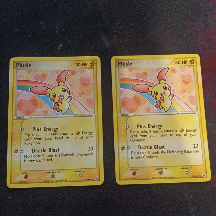 Plusle Pokémon Cards