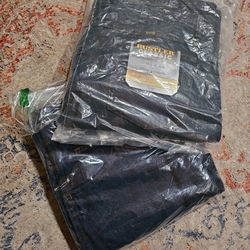Men's Rustler Wrangler Classic Regular FIt Straight Leg Jeans Lot 40 X 32