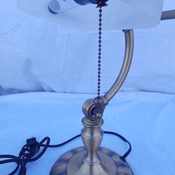 Vintage Brass Desk Lamp