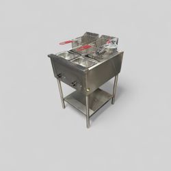 Double Basket Fryer New $240