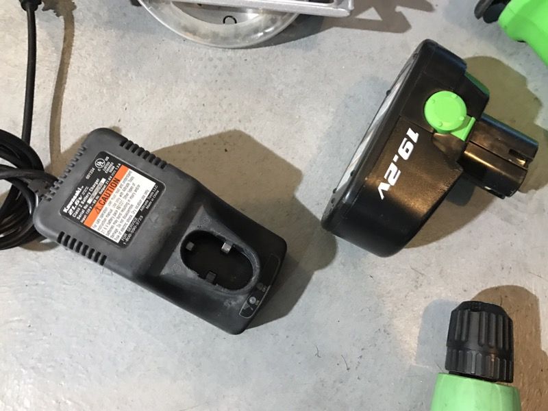 Kawasaki 21.6V DRILL SET 21.6v Reciprocating Saw 21.6v Circular Saw