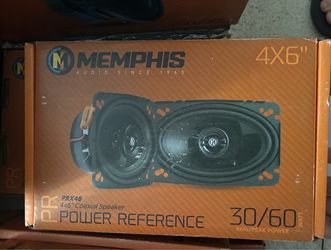 Memphis Power Reference 4x6 Speakers