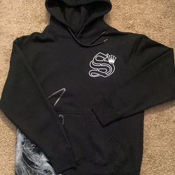 SDL hoodie, large, Black