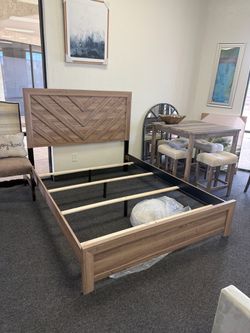 Queen bed frame