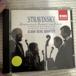 Alban Berg Quartett Igor Stravinsky-Roman Haubenstock-Ramati-Gottfried von Einem