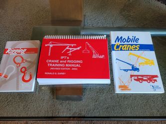 Crane and Rigging books (3)
