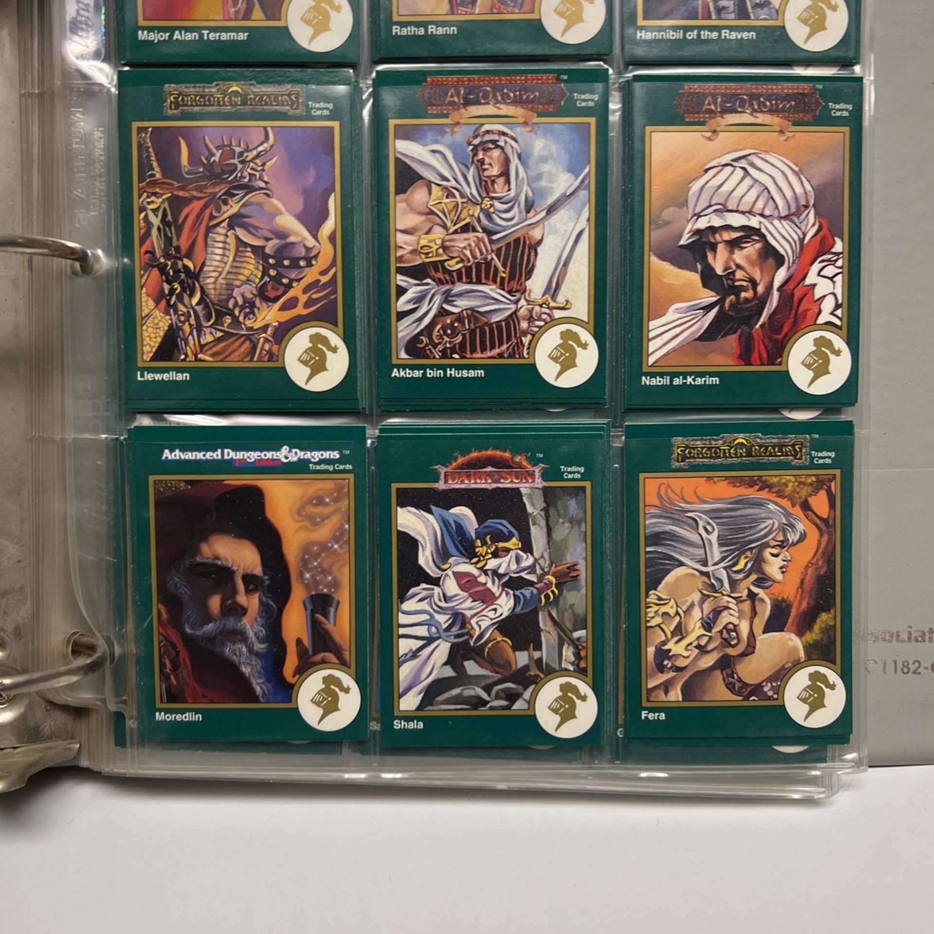 Trading Cards Advanced Dungeons 