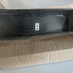 Brand New Japanese Stoneware Sushi plate set