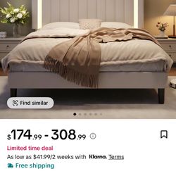Queen Size Led Bed Frame