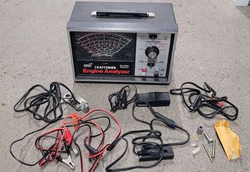 Vintage sears craftsman Model 161. 210400 Engine Analyzer NOS