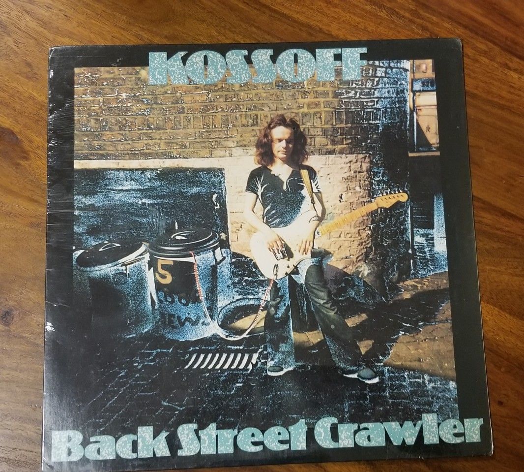 New sealed kossoff back street crawler lp