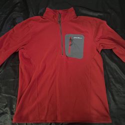 Eddie Bauer Quarter Zip Shirt