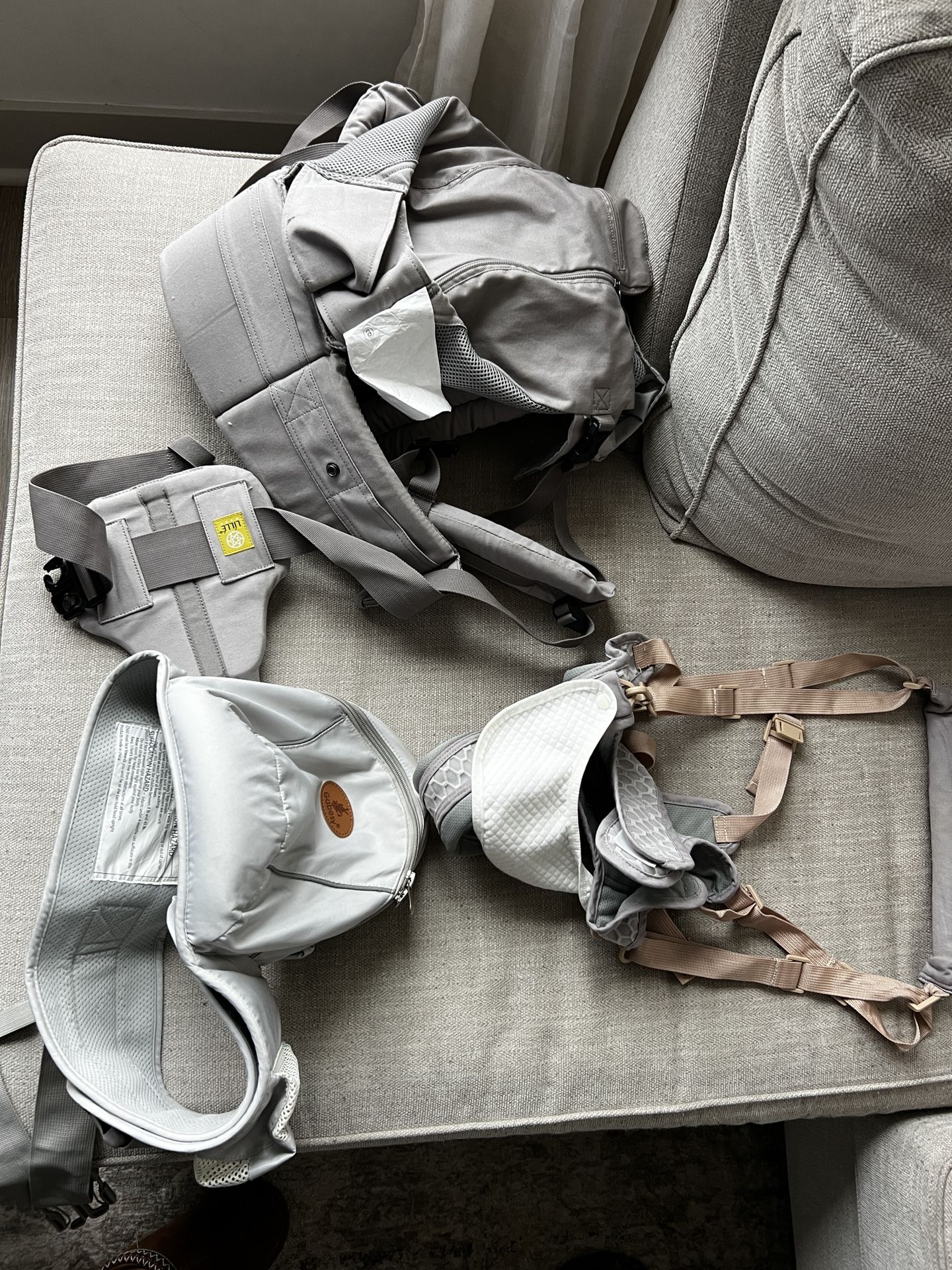 Baby Carrier, Hip Carrier & Harness 