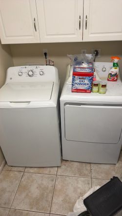 Washer and dryer