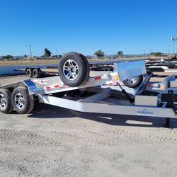 Nordtek Aluminum Tilt Trailer 