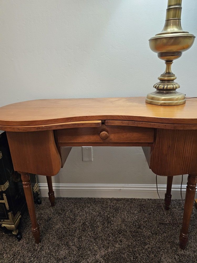 Antique Desk With Hidden Drawers Antique