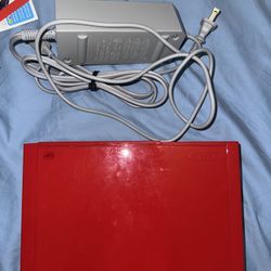 Red Nintendo Wii 25th Anniversary Console w/ Power Cord & Stand Only 