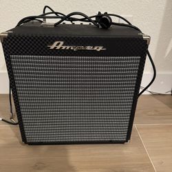 Ampeg Rocket Bass RB-108 1x8 30W Bass Combo Amp Black and Silver