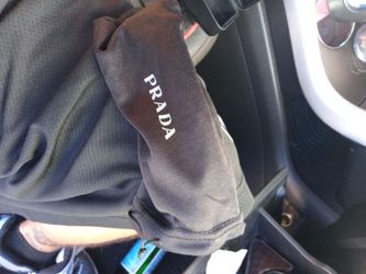 Prada glasses black and gray