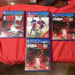 PS4  Sports Game Bundle 