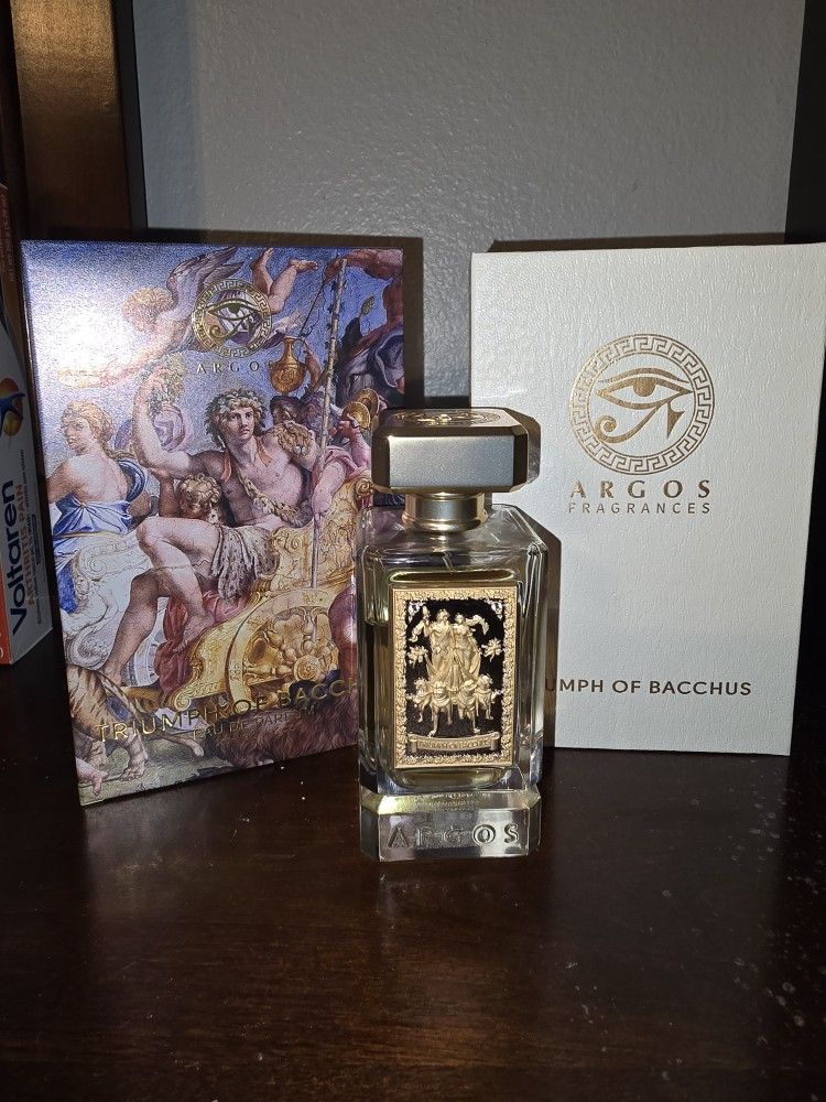 Argos "Triumph Of Bacchus " Edp 100ml Bottle.