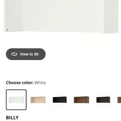 IKEA Billy Bookcase Extension Unit 31"