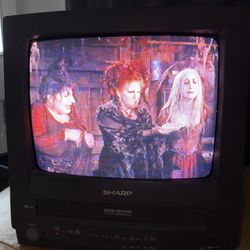 Sharp 13 Inch Vcr Combo 