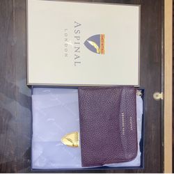 ASPINAL Of London Leather Pouch