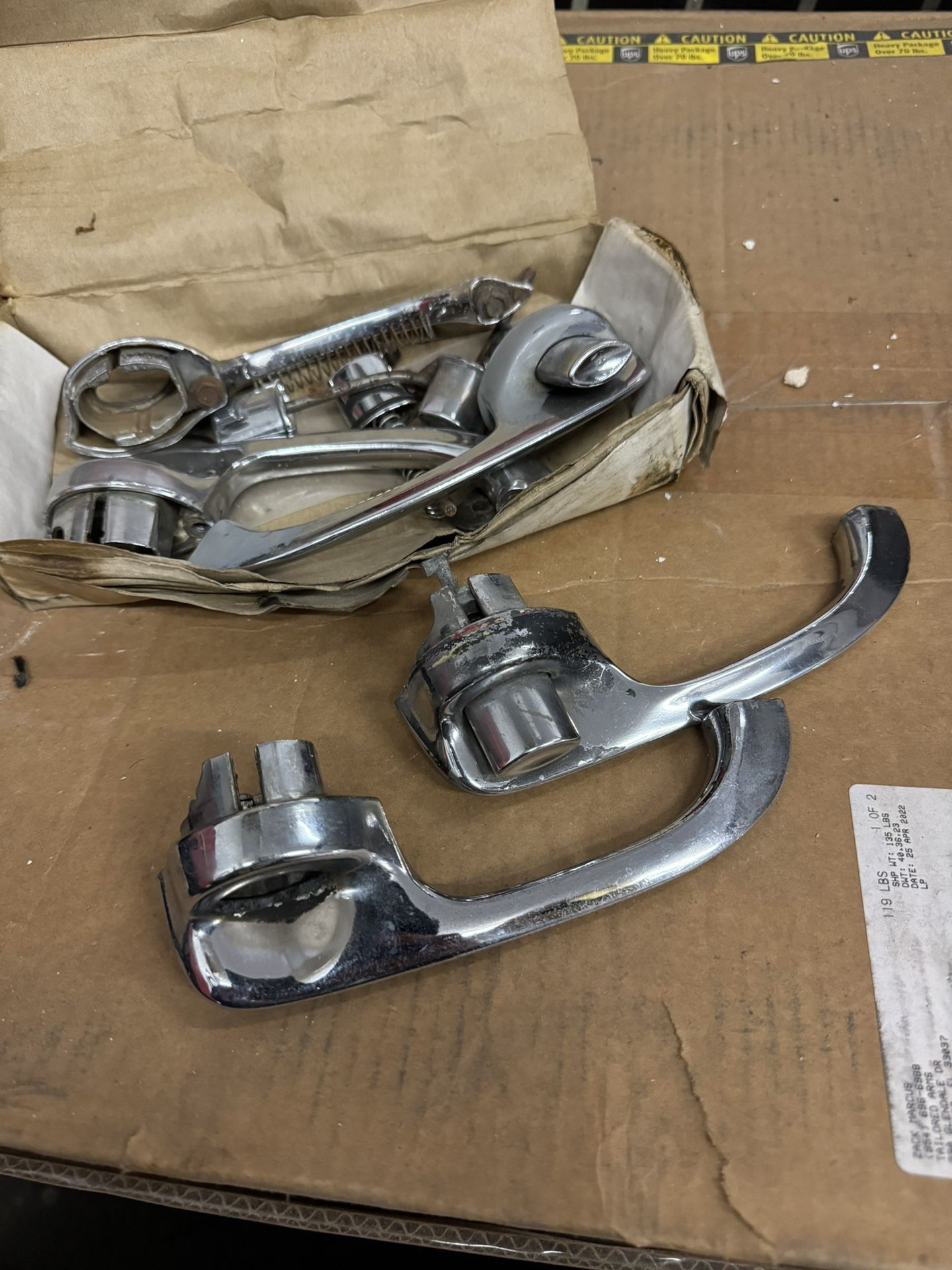 Classic Chevy Door Handles . Chevelle Camaro Etc . Cheap $10 Each