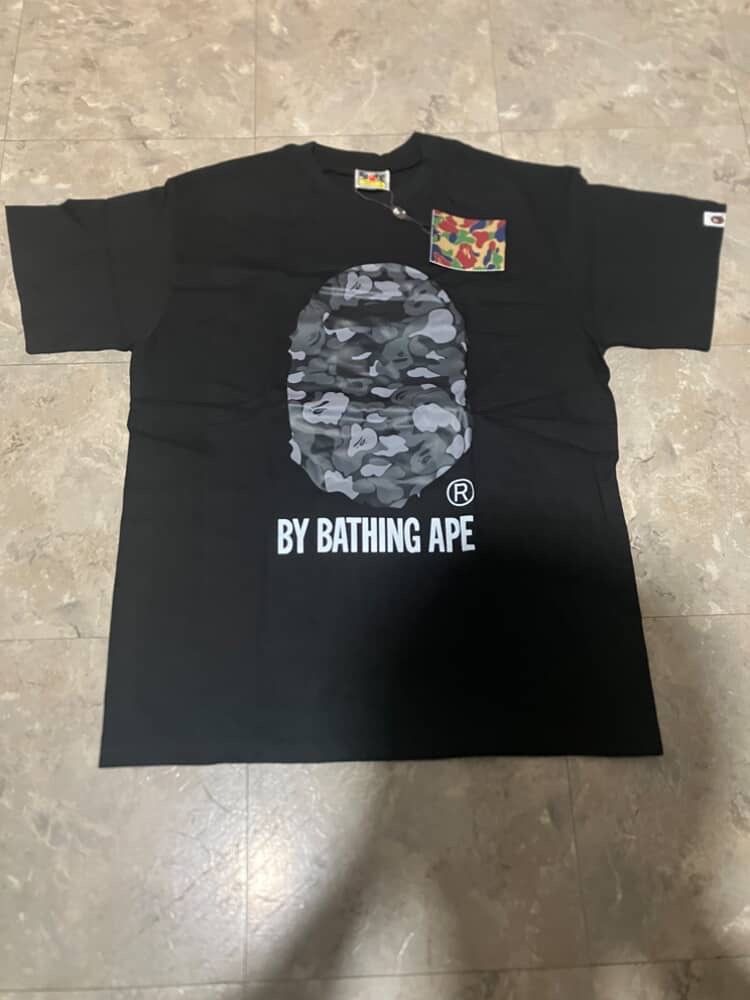 Bape Black T Short Camo