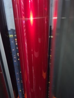 Hybrid red vinyl wrao hy the yard