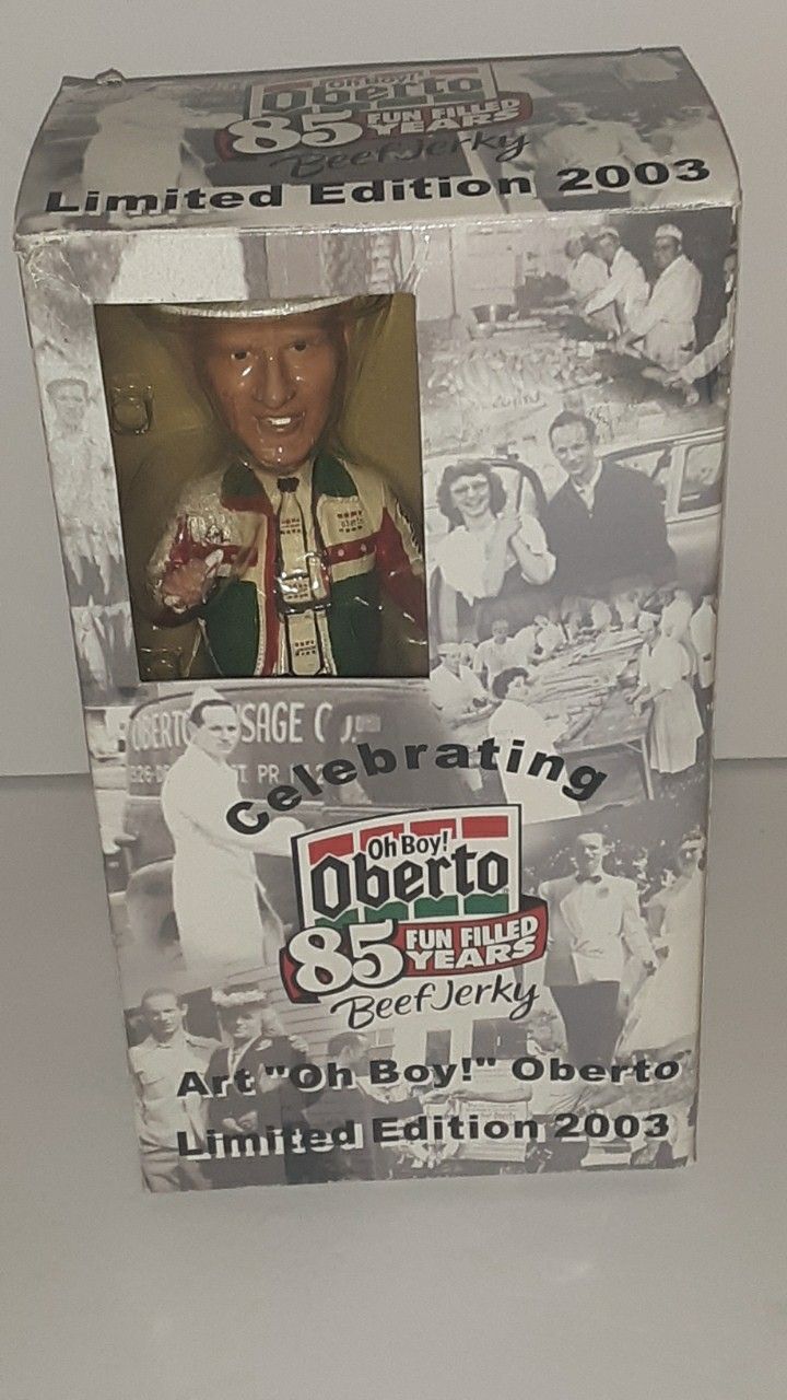 Limited Edition Art Oh Boy Oberto Jerkey Figure 2003 new open box