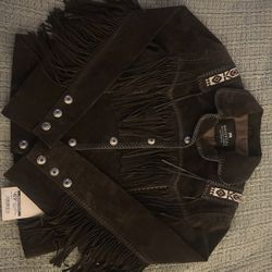 Brown Leather Jacket 