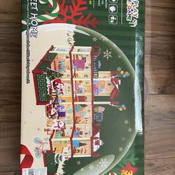 deAO Christmas Dollhouse