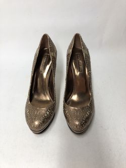 bcbgmaxazria MaPeony Paltform Pumps Size 8 1/2B Bronze